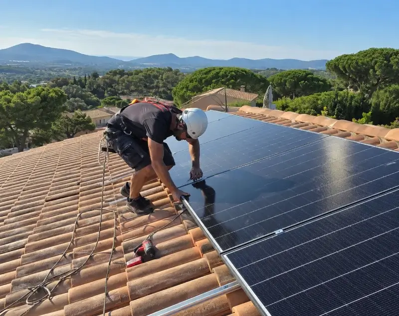 Installateur panneaux solaires Remoulins — pose photovoltaïque sur toiture